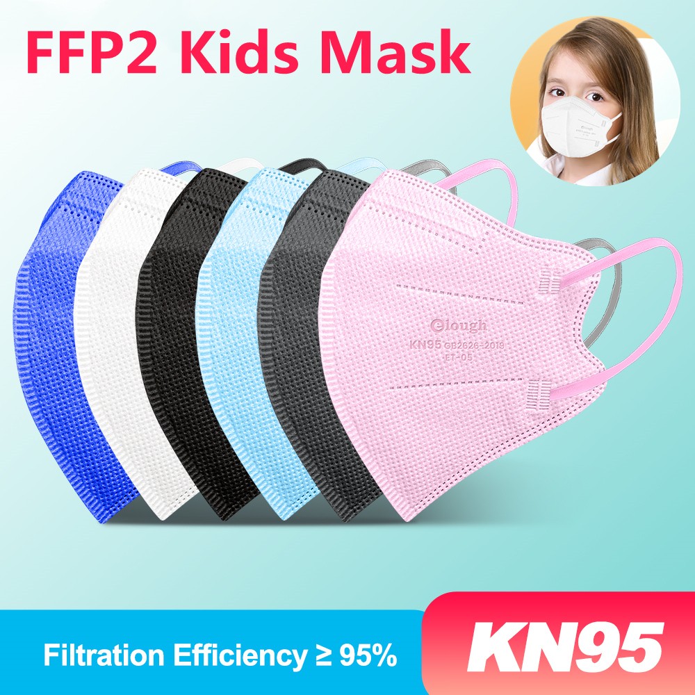 مسكارلا للأطفال بعمر 6-12 سنة kn95 Mascarilla Infantil FPP2 homology ada FFP2 Mascarillas Niños ffp2necce ماسكارا للأطفال 4 رقائق قناع KN 95