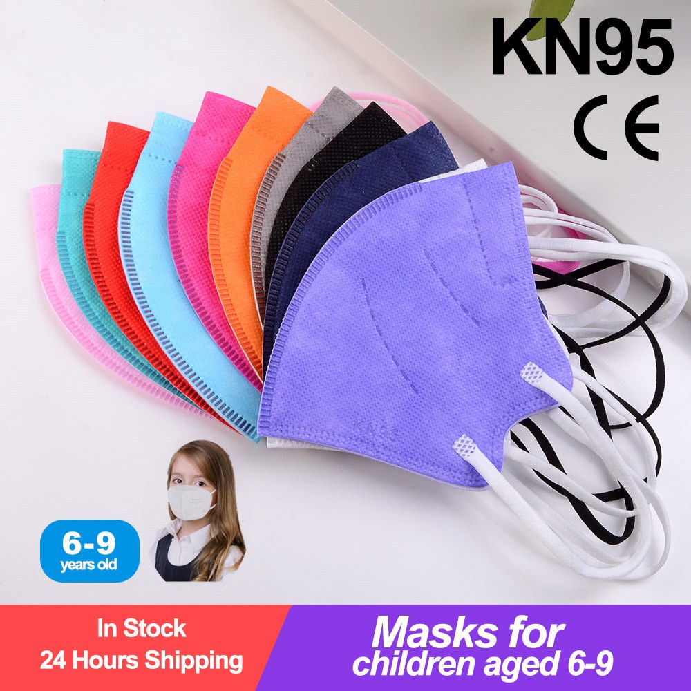 6-9 Old Children Mask FFP2 Masks KN95 Kids 5 Layers Mascarilla Infantil FPP2 Homologada FFP2 Mascarillas Niños FFP2mask Kids