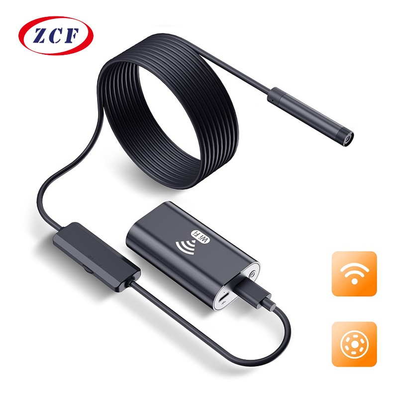 F99 عدسة 8 مللي متر HD720P Wifi كاميرا المنظار لينة الأسلاك الصلبة IP67 مقاوم للماء USB التفتيش Borescope كاميرا ل أندرويد IOS آيفون