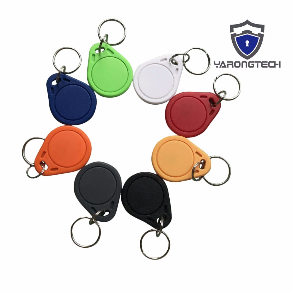 10pcs waterproof ABS 13.56MHz ISO14443A 1k nfc rfid code, rfid keyfob, rfid tag