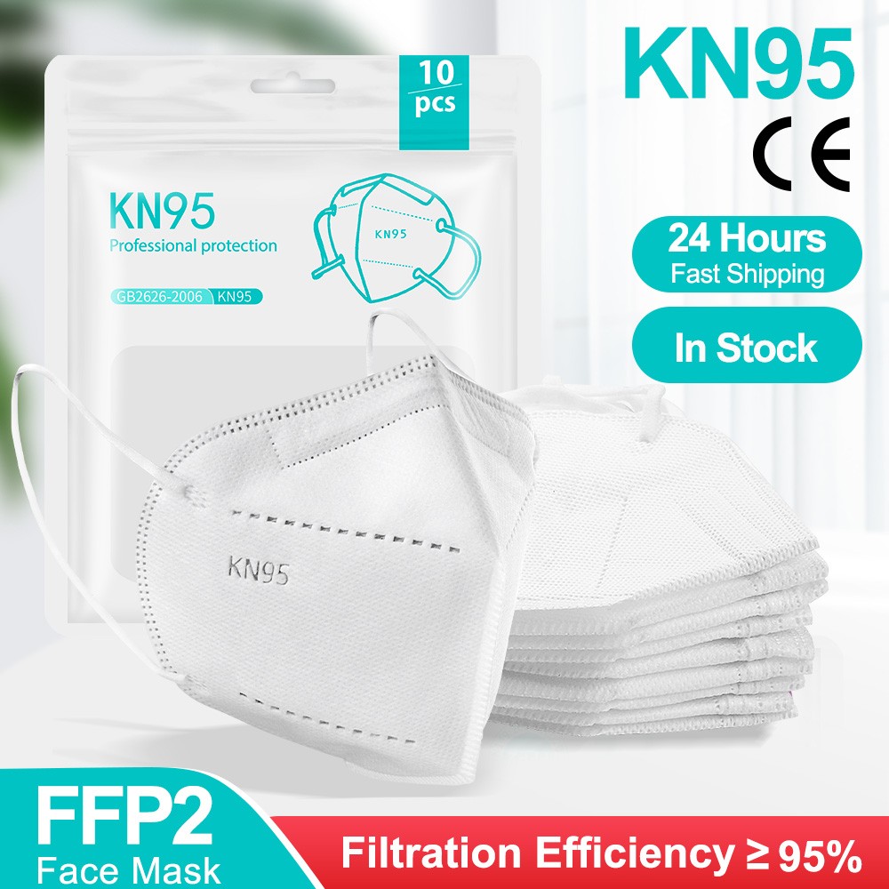 100pcs FFP2 Mascarillas fpp2 KN95 face masks FFP2mask mask 5 layers mondkapje kn95 homologada mascarillas ffp2reutilizable