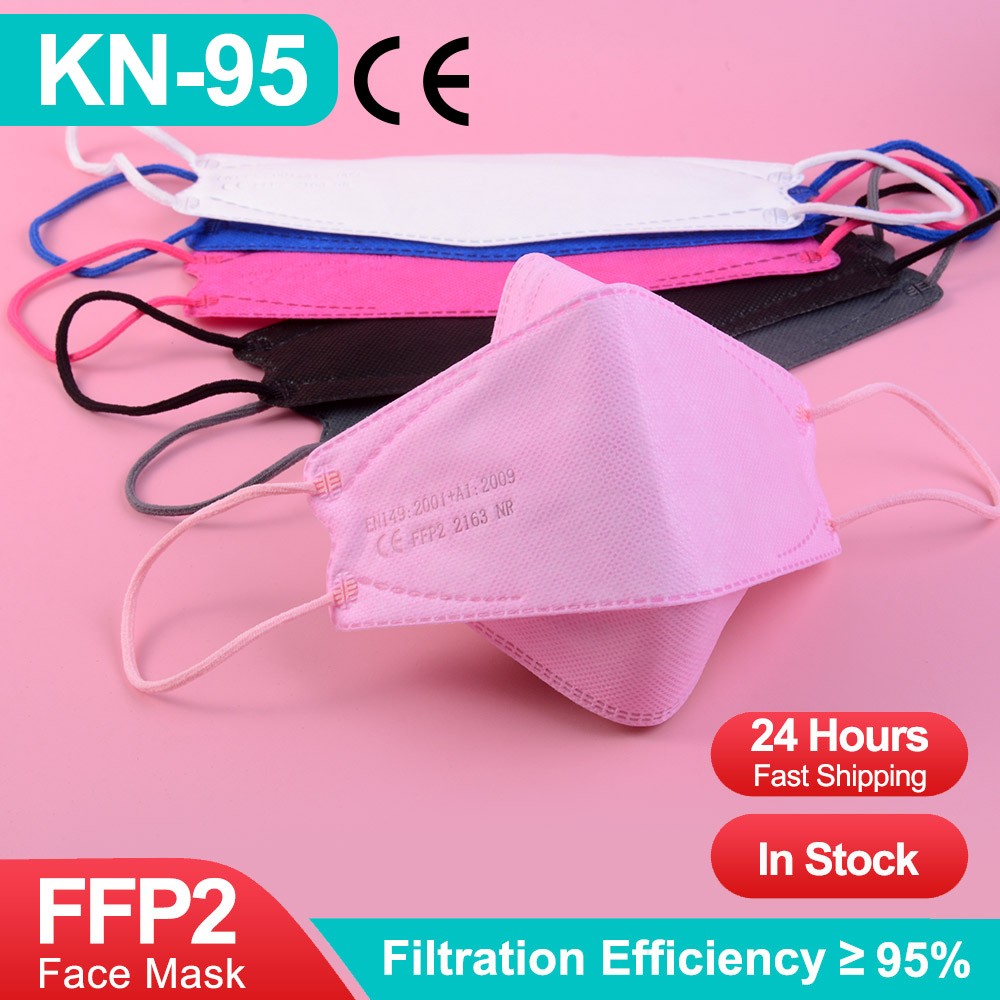 5-100pcs ffp2mask kn95 masks paintball ce fish mascarillas ffp2reutilizable adult kn95 mask hygienic mascarillas fpp2 ce approved