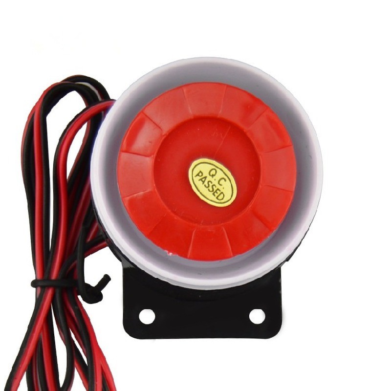 220V Siren Loudspeaker Anti-theft Piezoelectric Alarm Waterproof Siren