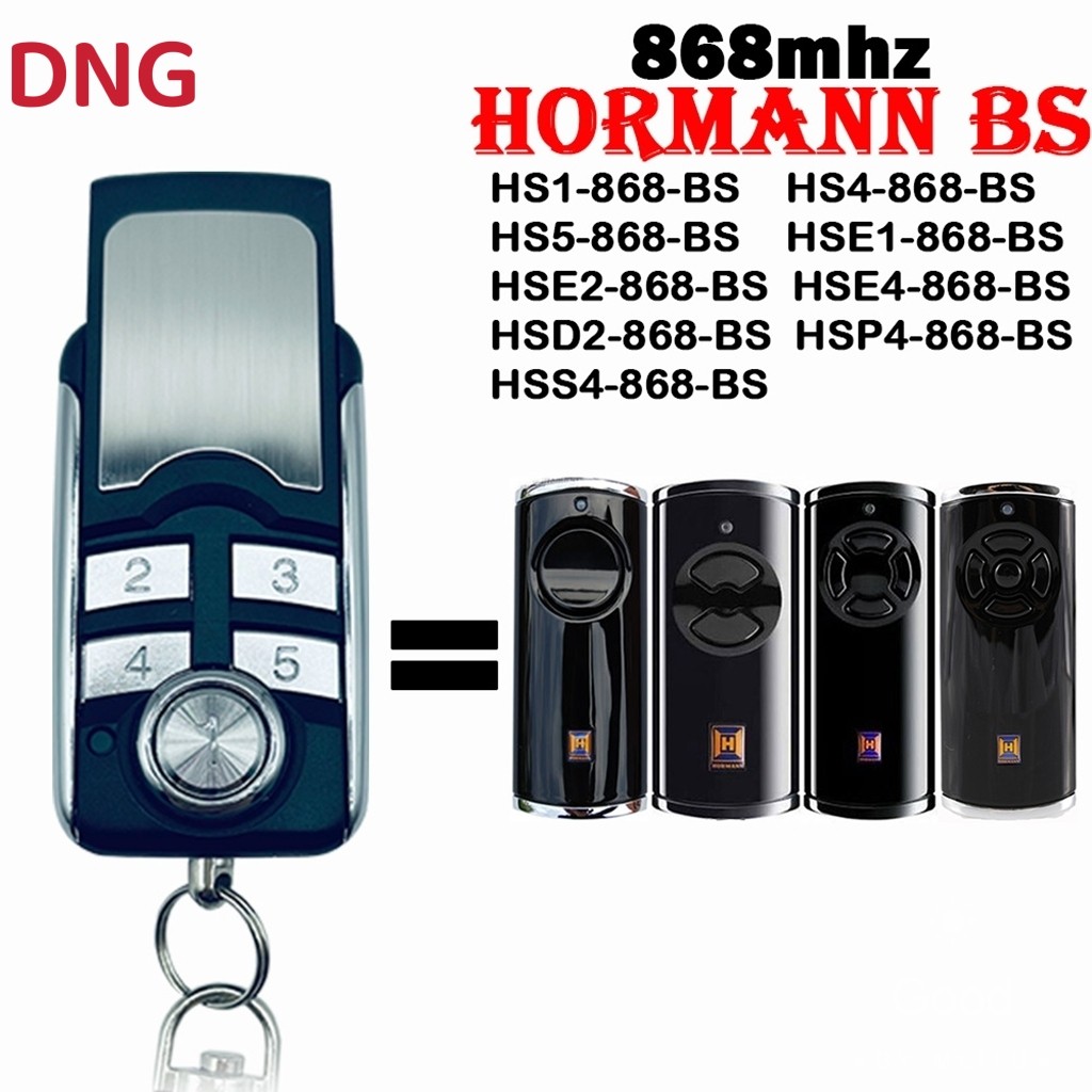 1 قطعة hörmann HSE2-868-BS HSE4-868-BS التحكم عن بعد hörmann HSD2 HSP4 HS5 HS4 HS1 HSS4 868 BS بوابة جراج التحكم عن بعد 868MHz