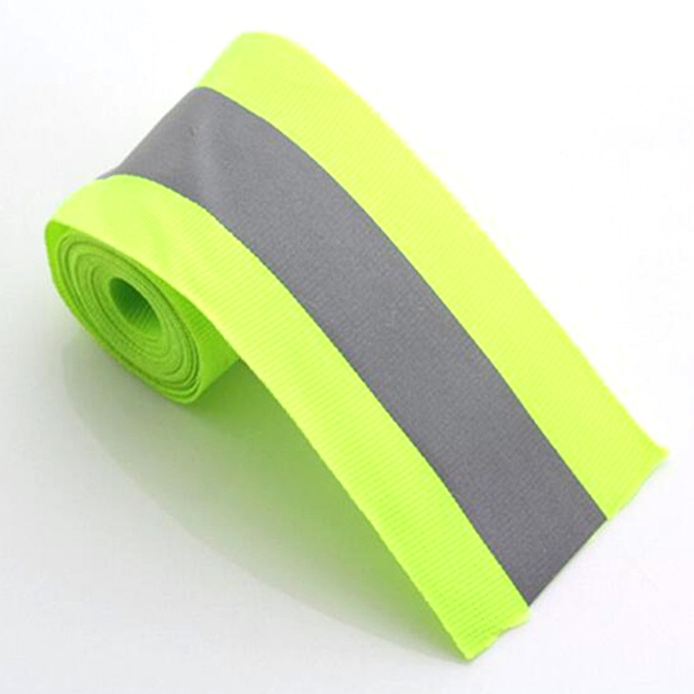 Sewing Tape Garment Safety Luggage Tape Reflective Fluorescent Warning Tape