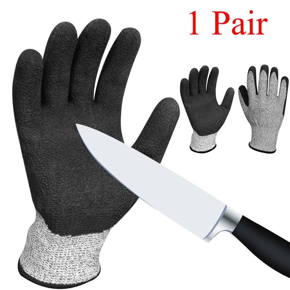 Durable Level 5 Pieces Proof Stab Resistant Wire Glove Kitchen Butcher Cuts Gloves For Oyster Shucking Fish Gardening Safety Gloves