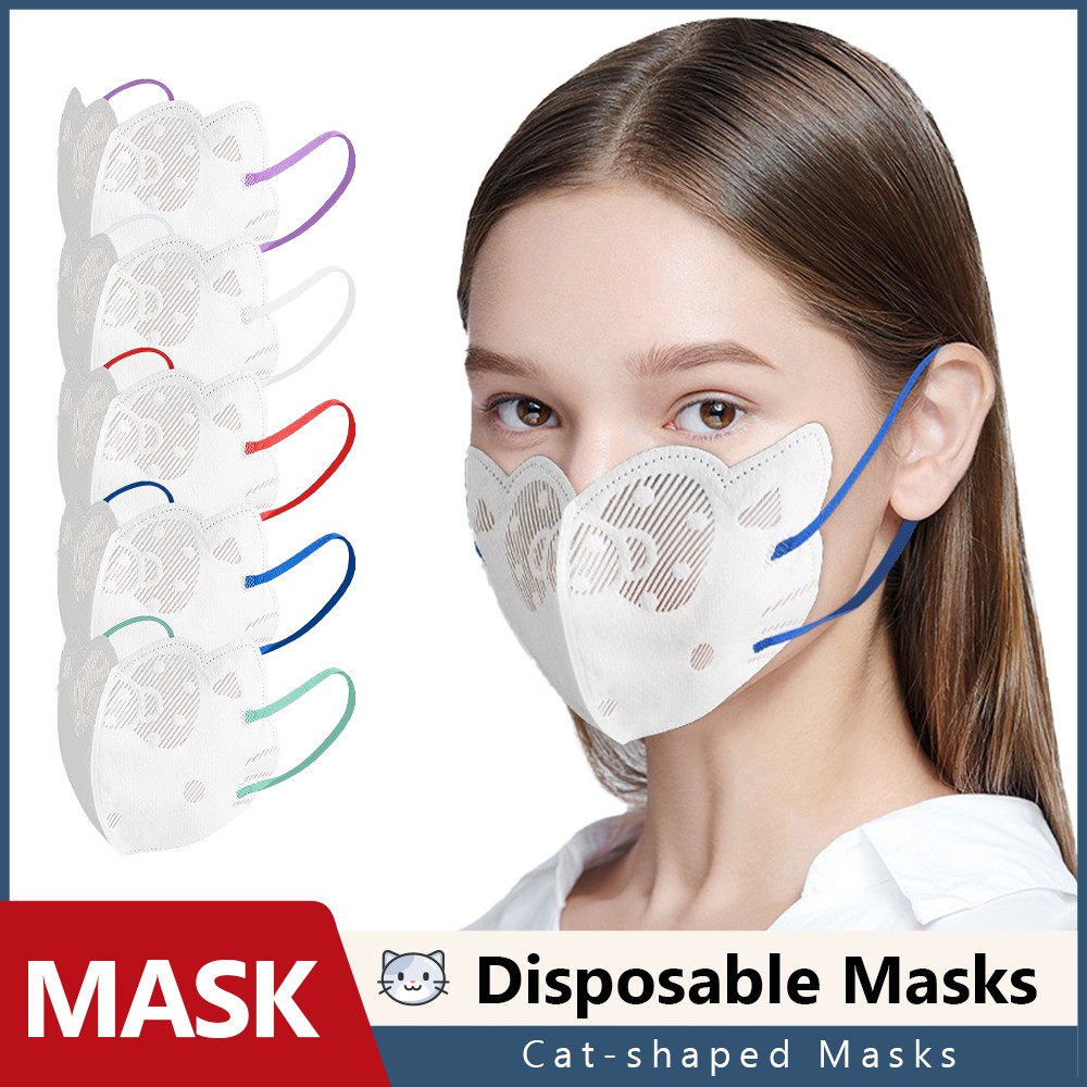 New Fashion Cat Face Mask Disposable Face Mask Mouth Mask Gay Mascara Mask Safe Breathable