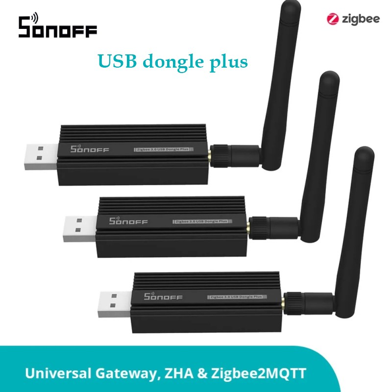 2022 SONOFF ZigBee 3.0 USB Dongle Plus Universal ZigBee USB Stick Gateway ZB Dongle-P Integrated Home Assistant via ZHA