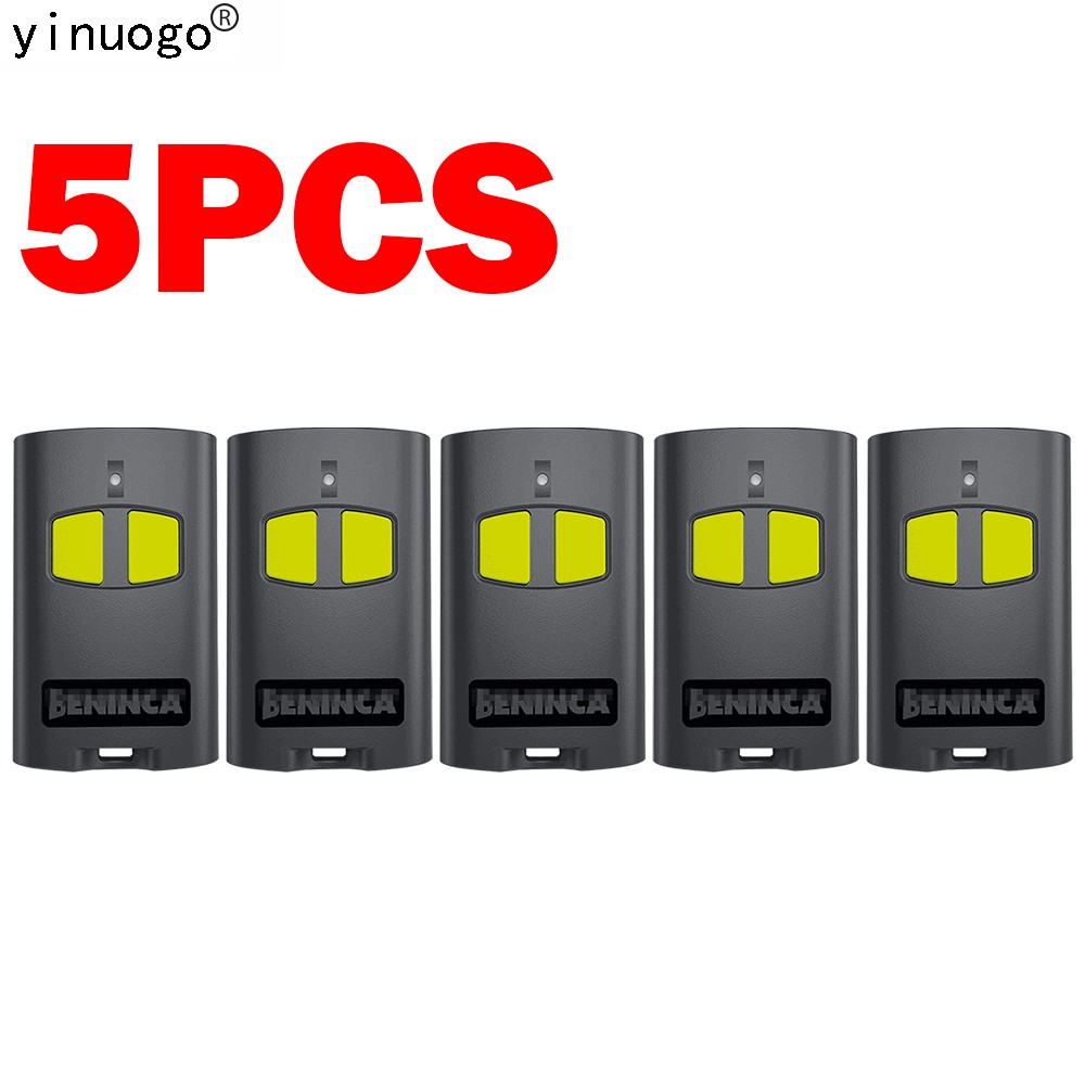 5pcs BENINCA TG GO 2VA 4VA 2WV 4WV Garage Door Remote Control Copier Replacement Wireless Transmitter 433.92MHz Rolling Code