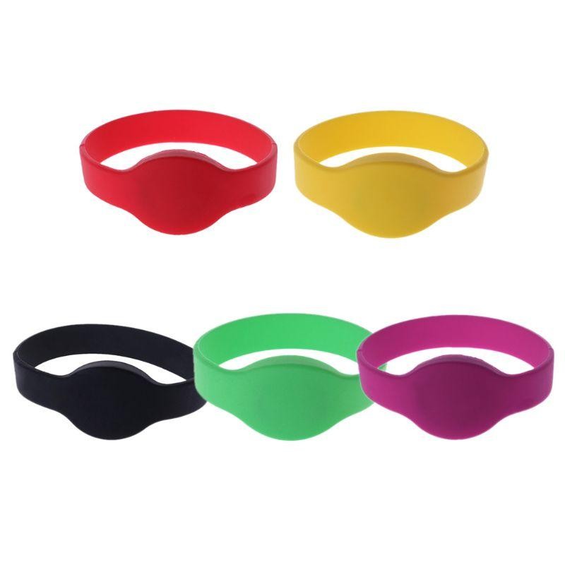 125khz EM4100 TK4100 Wristband Bracelet RFID ID Card Silicone Band Read Only