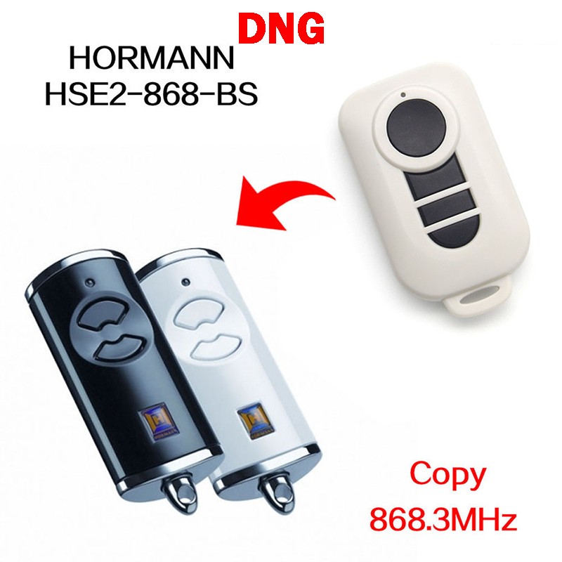 3pcs Hormann HSE2 HSE4 HS1 HS4 HS5 HSD2 HSP4 HSS4 868 BS Remote Control 868MHz Hormann HS HSS HSE HSP HSD 868MHz Garage Door