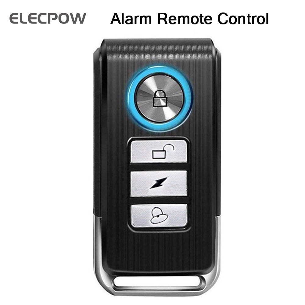 Elecpow Remote Control Bike Alarm 113dB Motorcycle Electric Bicycle Security Anti-theft Reminder Vibration Warning Alarm Sensor