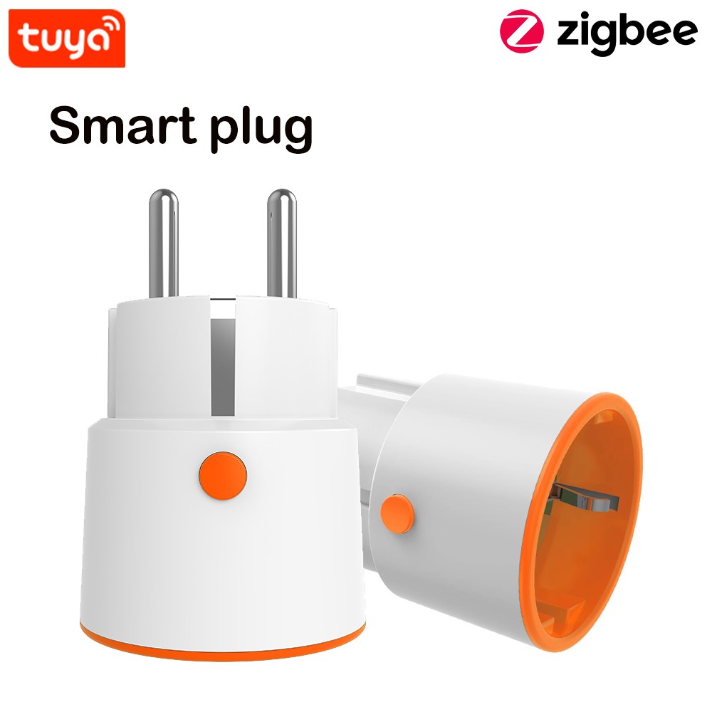 2022 Tuya Smart zibee 3.0 قابس طاقة 16A مخرج EU 3680 واط متر جهاز تحكم عن بعد يعمل مع Alexa و Tuya Hub