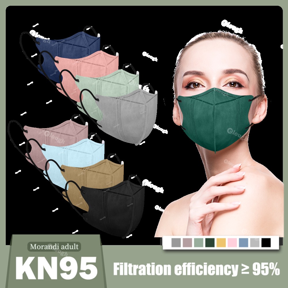 Adult Masks KN95 Mascarillas FPP2 Mascarilla ffp2fan Face Mask 3D Protective Face Mask FFP 2 Mascherina FFPP2 Cubrebocas KN95 Mask