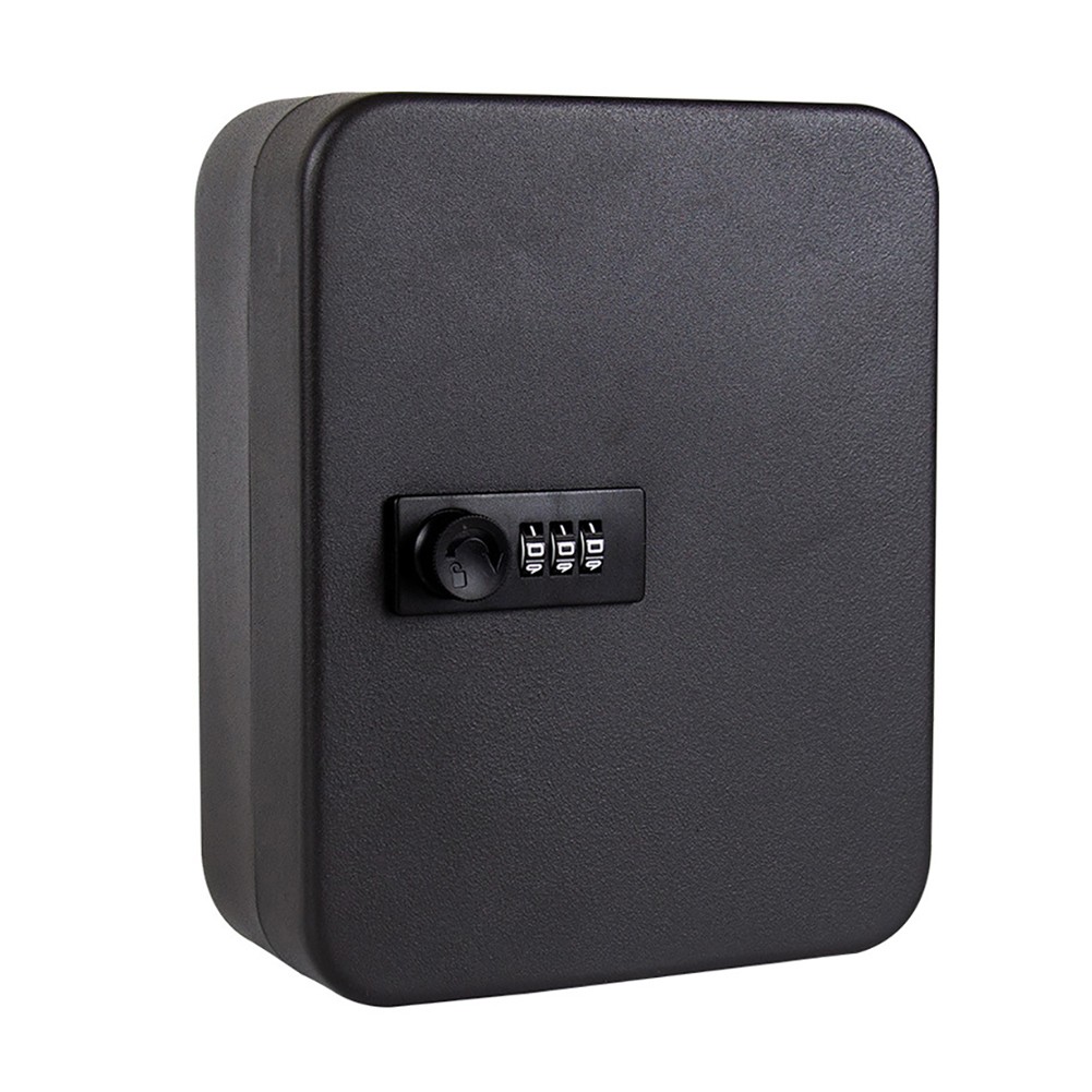 Metal Password Car Resettable Code Wall Mounted Office Key Safe Box Security Lockable Home Combination Lock Storage Cabinet