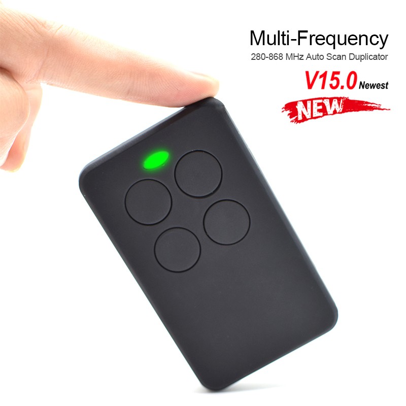 Auto Scan Multi Frequency 280-868MHz Remote Control Duplicator Garage Driving Gate Remote Control Rolling Fixed Code 2021 New