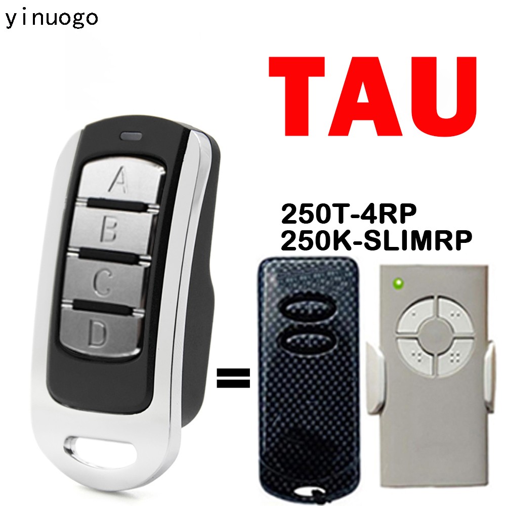 TAU باب مرآب بميزة التحكم عن بعد الأمر 433.92mhz المتداول رمز TAU 250T-4RP 250K-SLIMRP بوابة فتاحة الارسال اللاسلكي