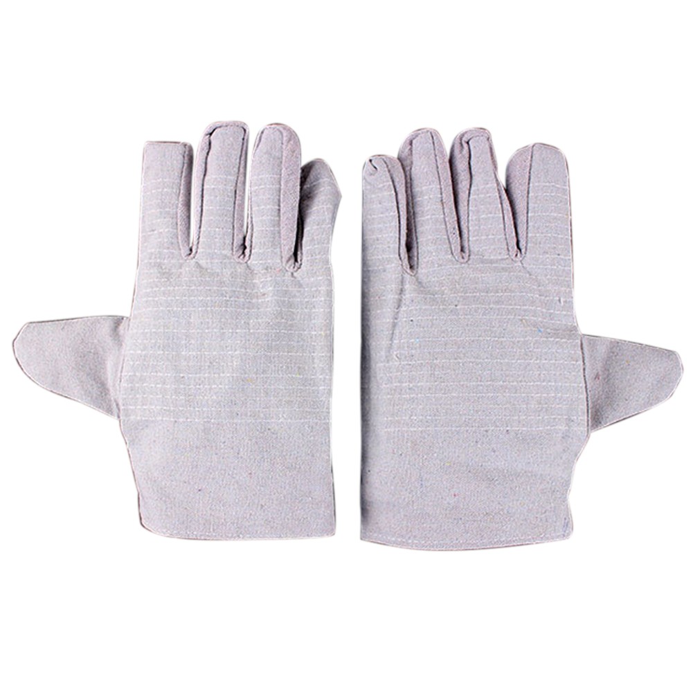 Non-slip Welding Construction Site Wear Resistant Canvas Work Safety Adult Multi-purpose Protective Gloves 24 Line Unisex