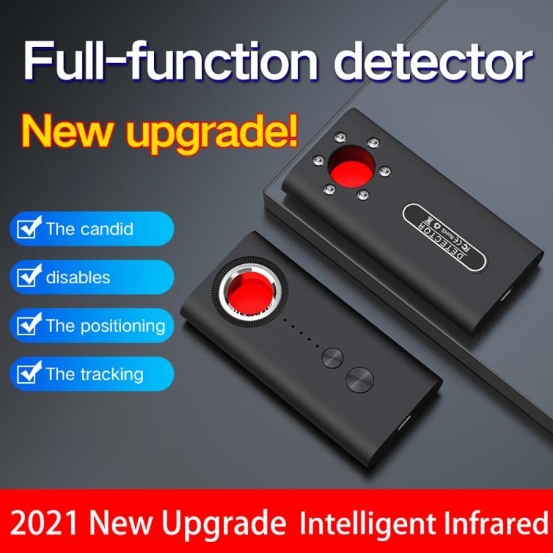 Portable Hotel Anti-Spy Hidden Camera Detector Block Monitoring Wireless Signal Detector Car GPS Positioning Tracking Detection