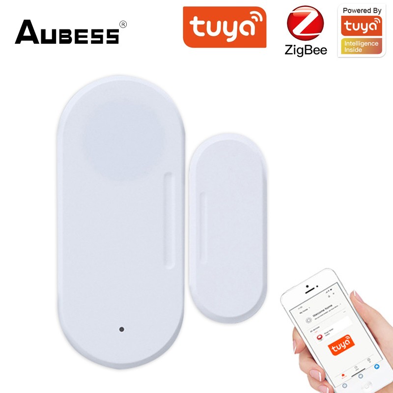 Tuya ZigBee Smart Door Sensor Door Door/Closed Detectors APP Alert Alarm/Sound Security Alarm Lighting Alarm Sensor