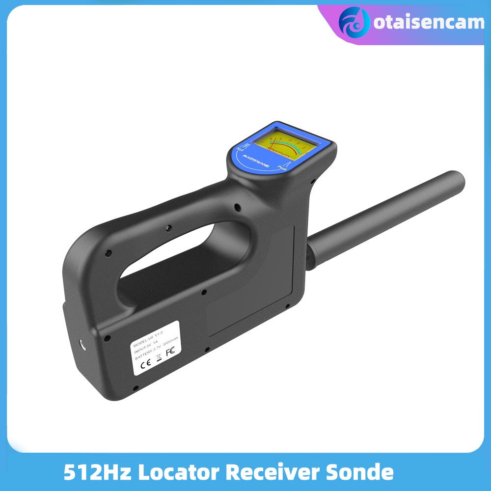 17mm Pipe Cam 512Hz Transmitter and Locator Receiver Sonde Pipe Sewer Drain Cam for Repair Replace