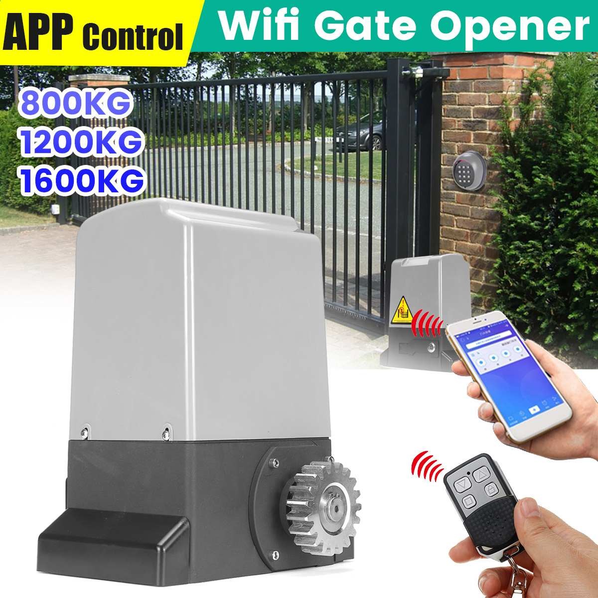 2022 750W Electric Sliding Gate Opener Kit AC Motor Gate Automatic Door Operators Heavy Duty Garage Door Opener Kit With