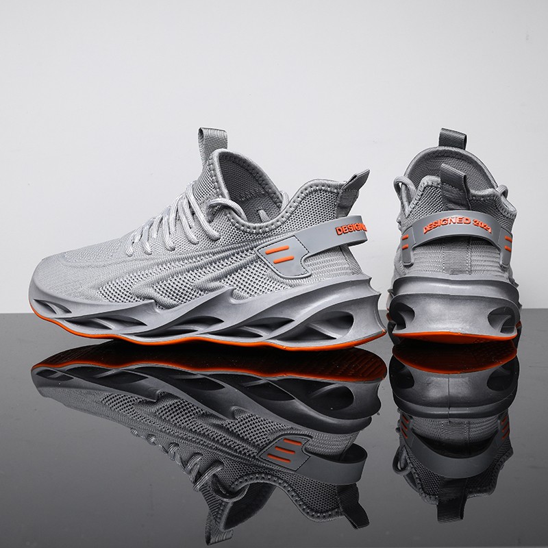 Mens Running Breathable Mesh Casual Shoes Comfortable Blade Male Sneakers Black Outdoor Lightweight Sports Jogging Men's Shoes