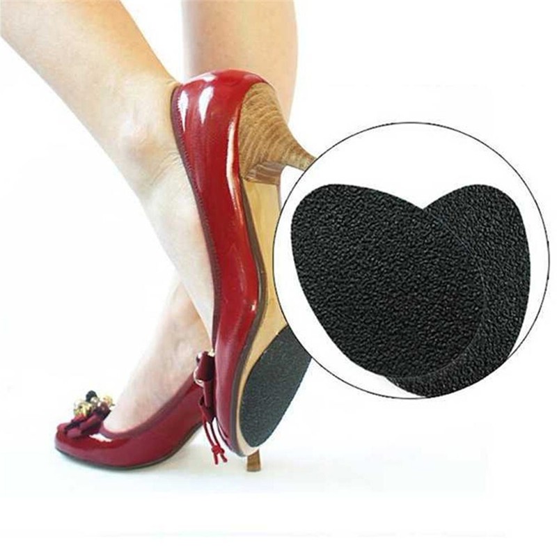 Fan-shaped men and women leather soles anti-slip stickers anti-wear protection film shoes