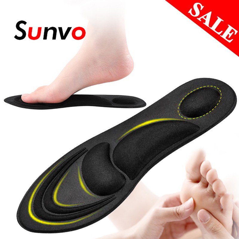 Orthotic Insoles Flat Feet Arch Support Memory Foam Plantillas Fasciitis Shoe Pad Orthotic Foot Insert Insole Pads Dropshipping