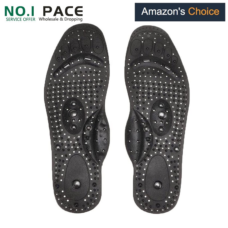 NOIPACE Magnetic Acupressure Shoe Insoles Foot Massage Shoe Pad Therapy Slimming Insole for Weight Loss Pain Relief Shoe Inserts