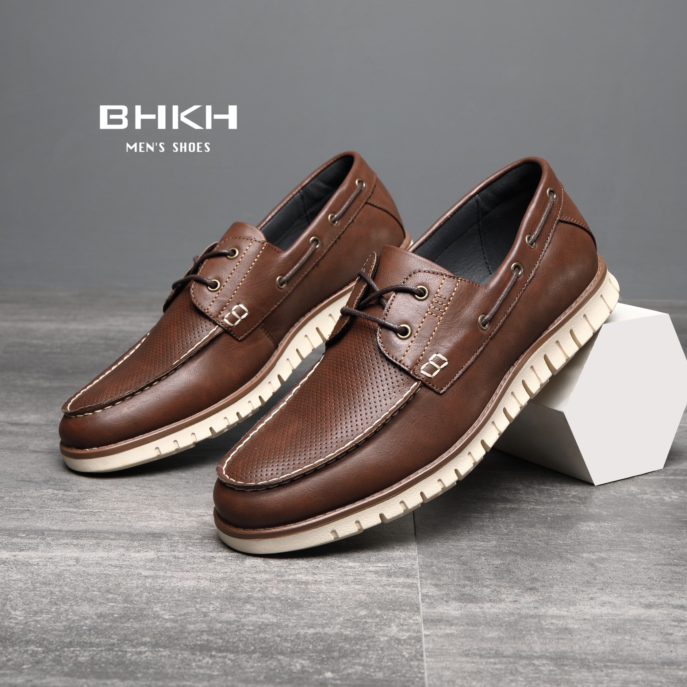 BHKH New Mens Loafers Shoes Spring/Summer Fashion Men Casual Shoes Comfortable Smart Work Casual Office Men Shoes