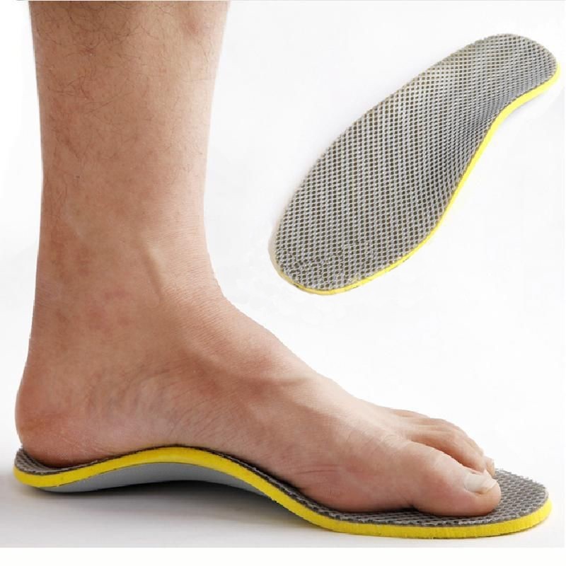 Men Orthotic Insoles 3D Flat Flat Foot S Orthotic Arch Support Insoles High Arch Shoe Pad Insole