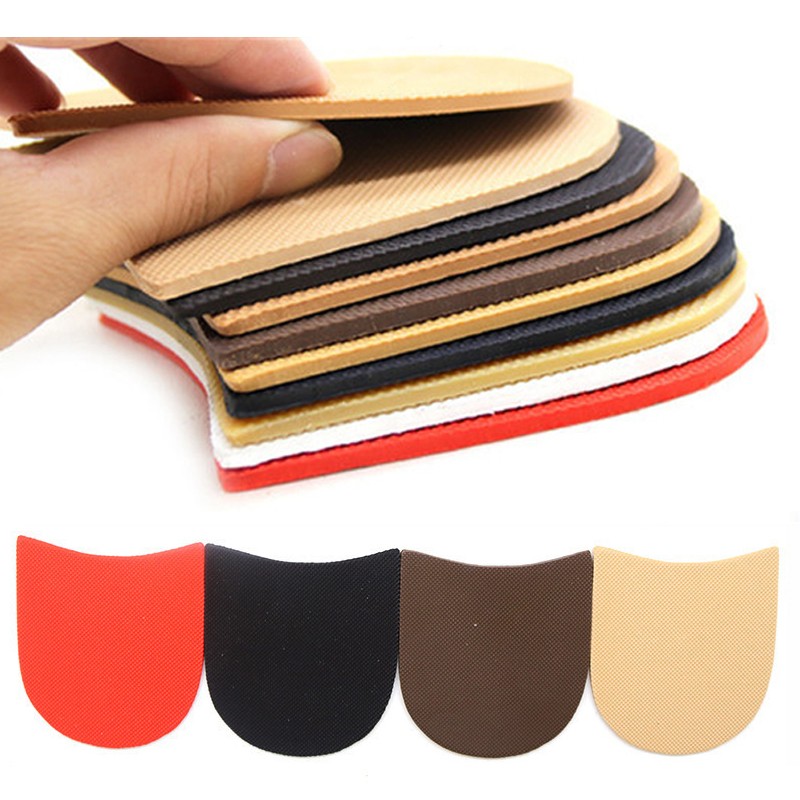 DIY Cushion Classic Wear-resistant Replacement Shoe Sole 1 Pair Anti-slip Protective Half Soles Repair Heel Sole Shoe Accessories