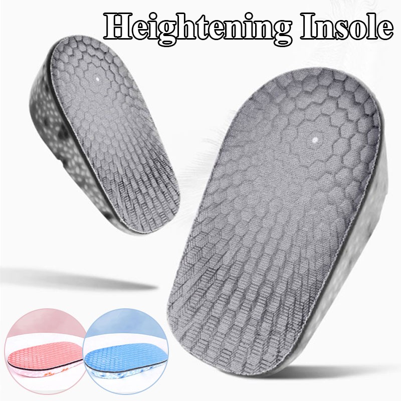 Arch Support Height Increase Insoles Lightweight Soft Flexible Lifting For Men Women Shoes Platforms 1.5cm 2.5cm 3.5cm Lift