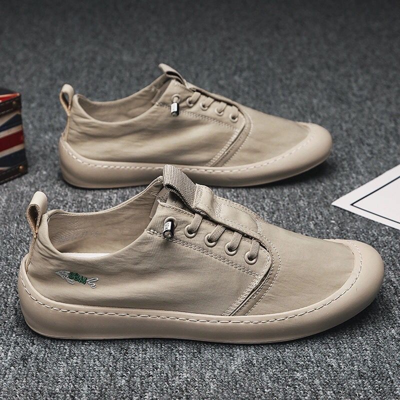 Men's shoes 2021 summer new casual shoes comfortable breathable fashion canvas shoes men's small white shoes soft sole casual shoes