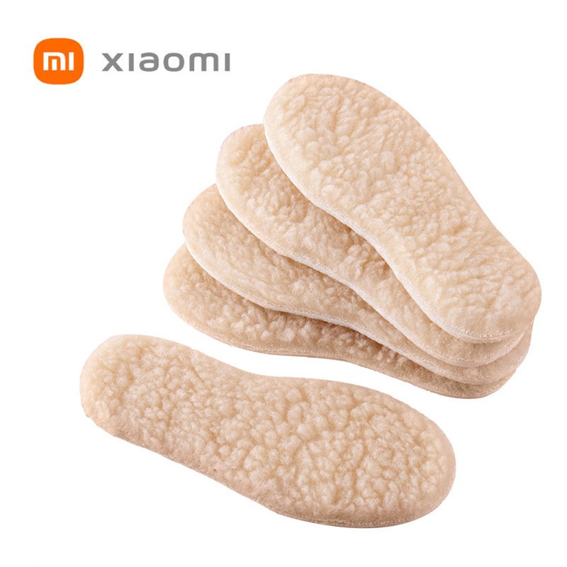 xiaomi children insole warm and cold proof imitation wool lamb cashmere for boys and girls in winter zapatos de mujer woman