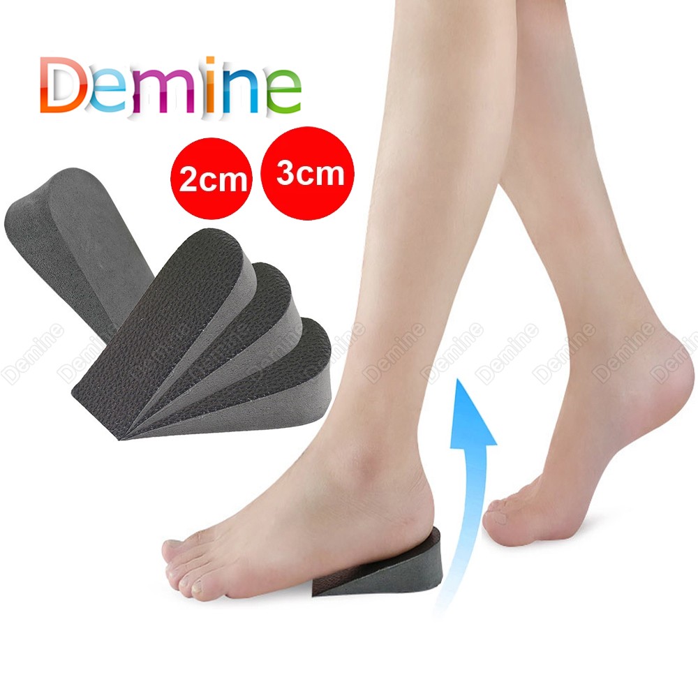 Invisible Height Increase Insoles For Shoes Heel Elevators Cushion Soft Anti-Slip EVA Memory Foam Increase Insoles For Mold Feet