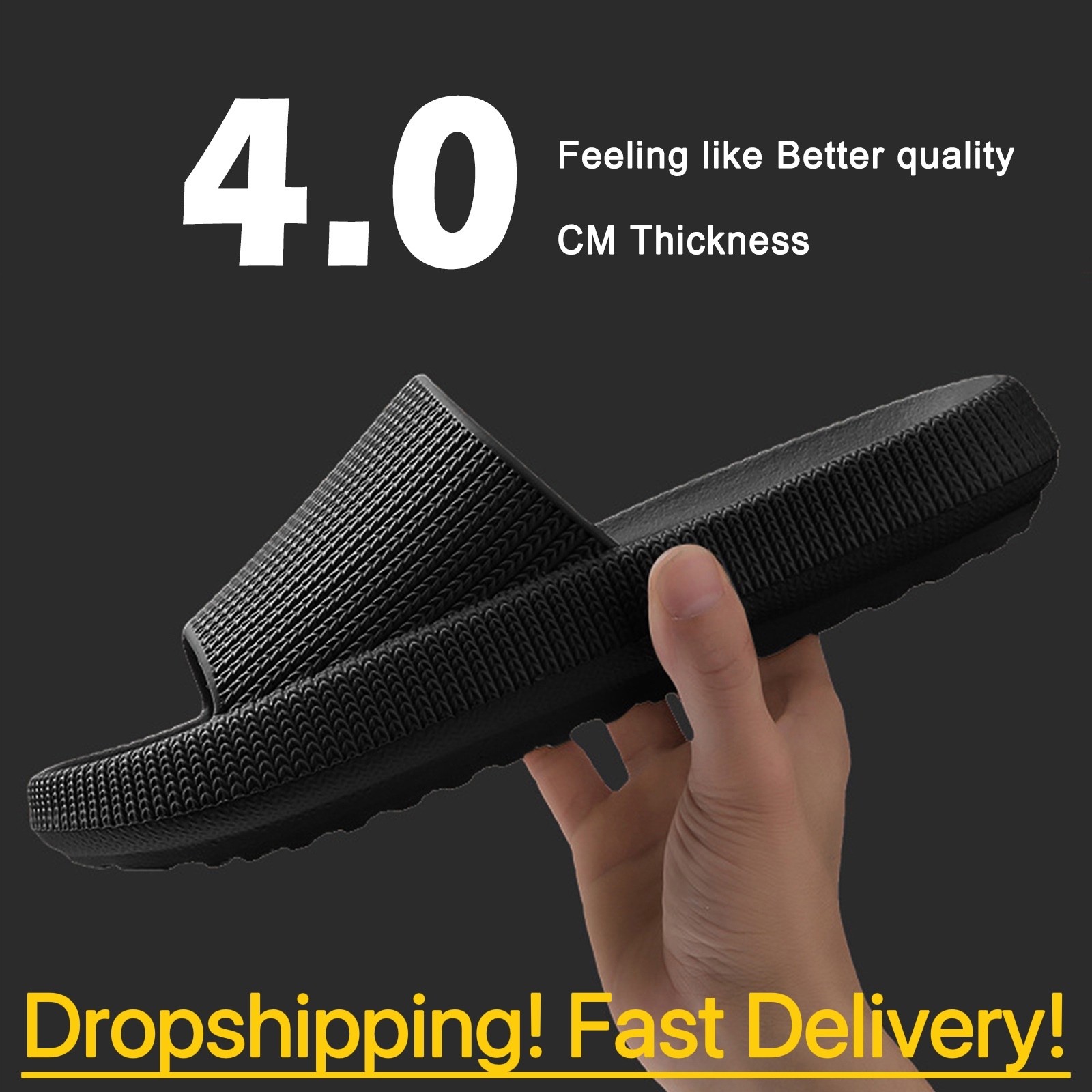 Cloud Orthotic Slippers Sandal Thickened Bathroom Platform Non-slip Women Flip Flops Sandals Women Soft Mute EVA Indoor Slides