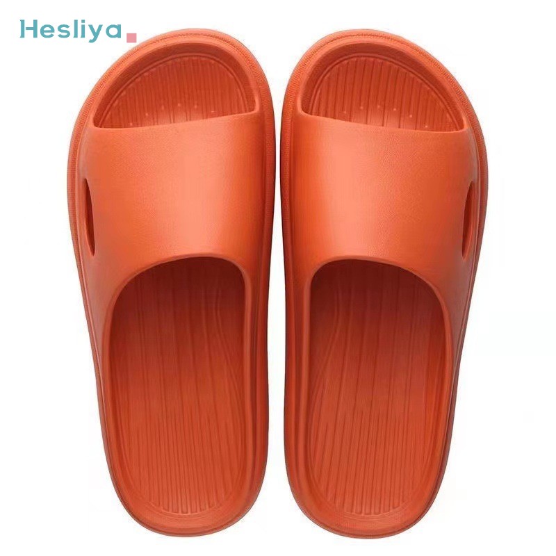 Thin Bottom Slippers Women Striped Soft Bottom Plastic Slippers Indoor Home Noise Reduction Sandals Bathroom Non-slip Flip Flops