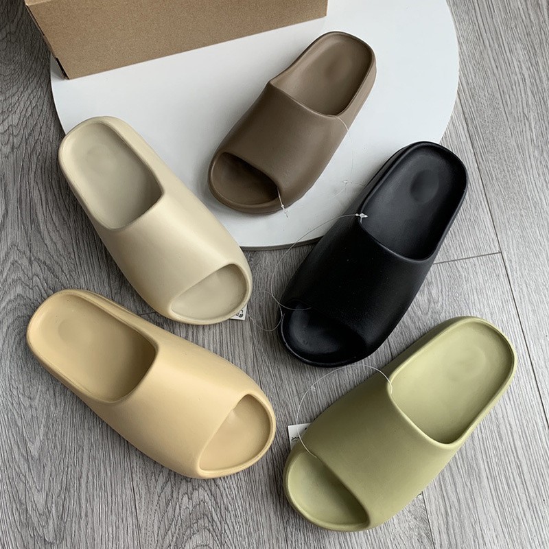 YZY Men Summer Women Slides Beach Sandals Flip Flops Slides For Men Slippers Lightweight Orthopedic White Plus Size 35-46