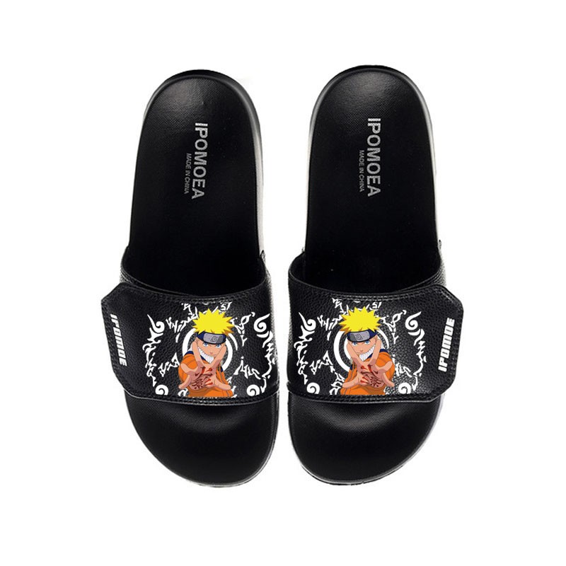 Unisex Anime Soft Bottom PVC Plain Buckle Slippers Babouche Sandals Slides