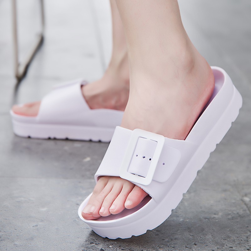 الصيف Birkenstock المرأة منصة النعال 2022 صنادل أرضية المرأة مشبك حذاء كاجوال شاطئ الوجه يتخبط Sandalias Mujer