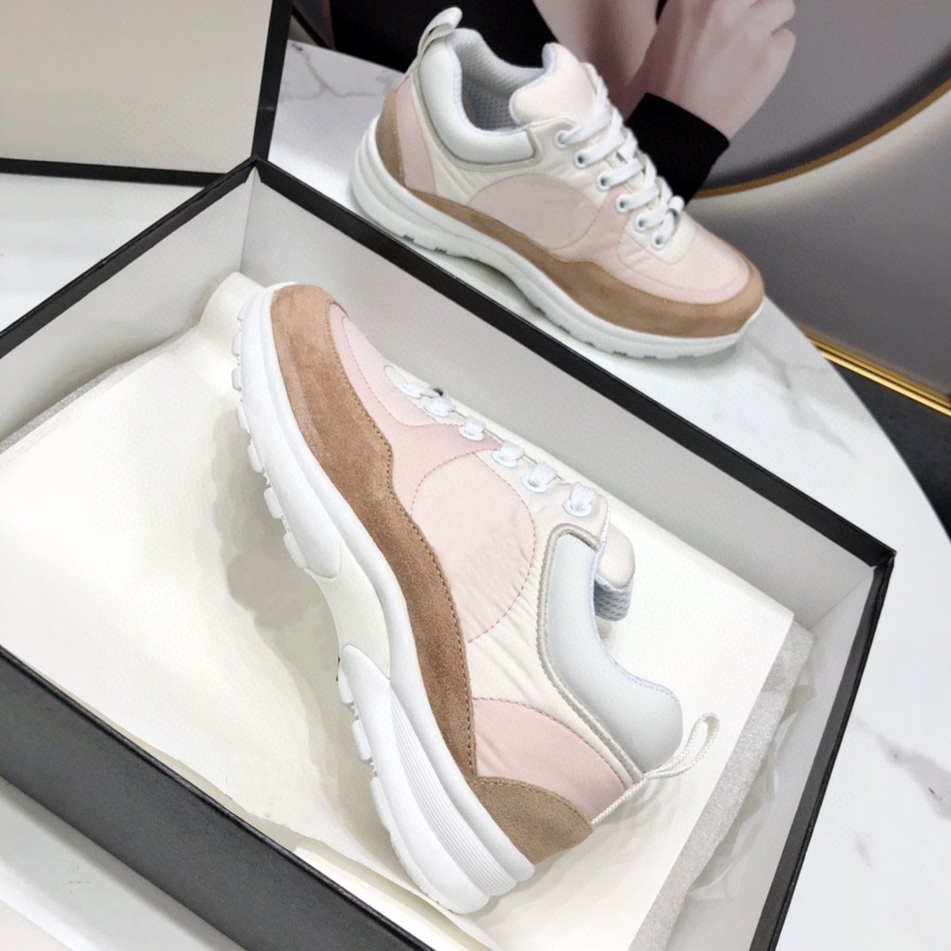 2021 new fashion color matching popular sneakers women flat casual shoes men thick-soled formal shoes