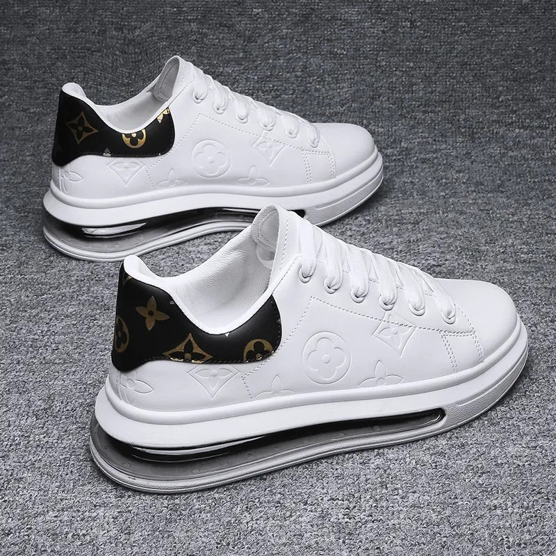 Air cushion small white shoes men 2022 winter breathable men's shoes trendy Korean shoes men's formal shoes trendy shoes men