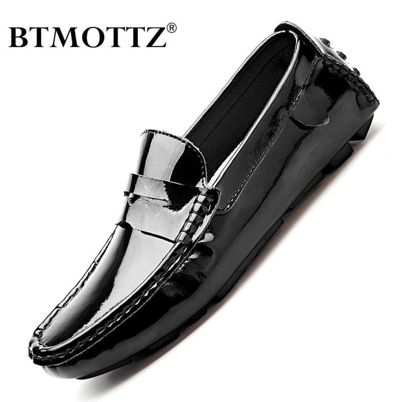 split genuine leather mens loafers luxury brand 2020 fashion handmade moccasins men black casual shoes slip on men boat shoes