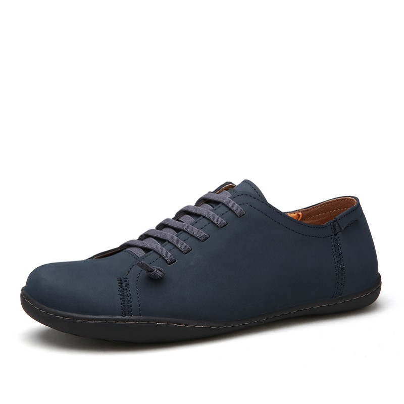 Men's leather lace-up shoes, luxury brand, classic, formal