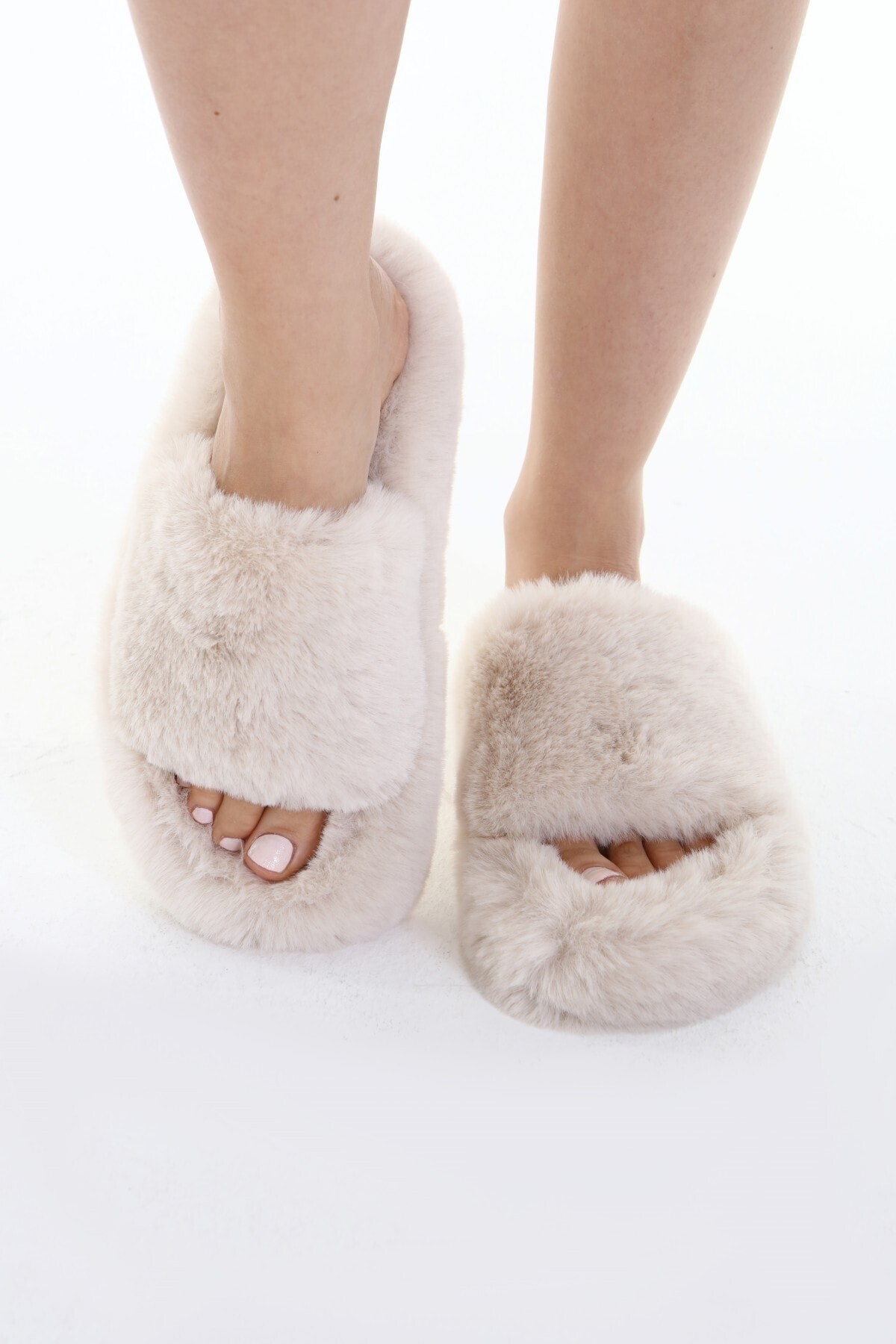 Women's Extra Cream Soft Furry Insoles