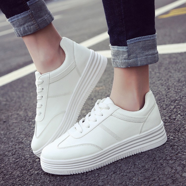 white shoes korean women shoes fashion running shoes women casual shoes breathable platform sneakers comfort loafers