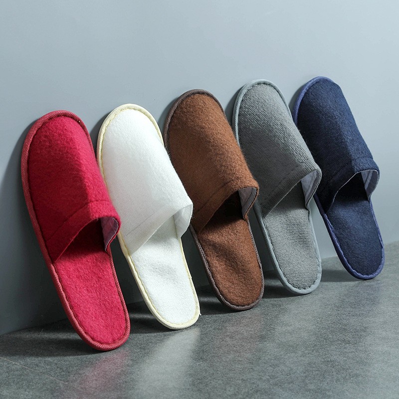 Disposable slippers non-slip thick slippers comfortable home travel portable thin bottom slippers zapatos mujer zapatillas casa