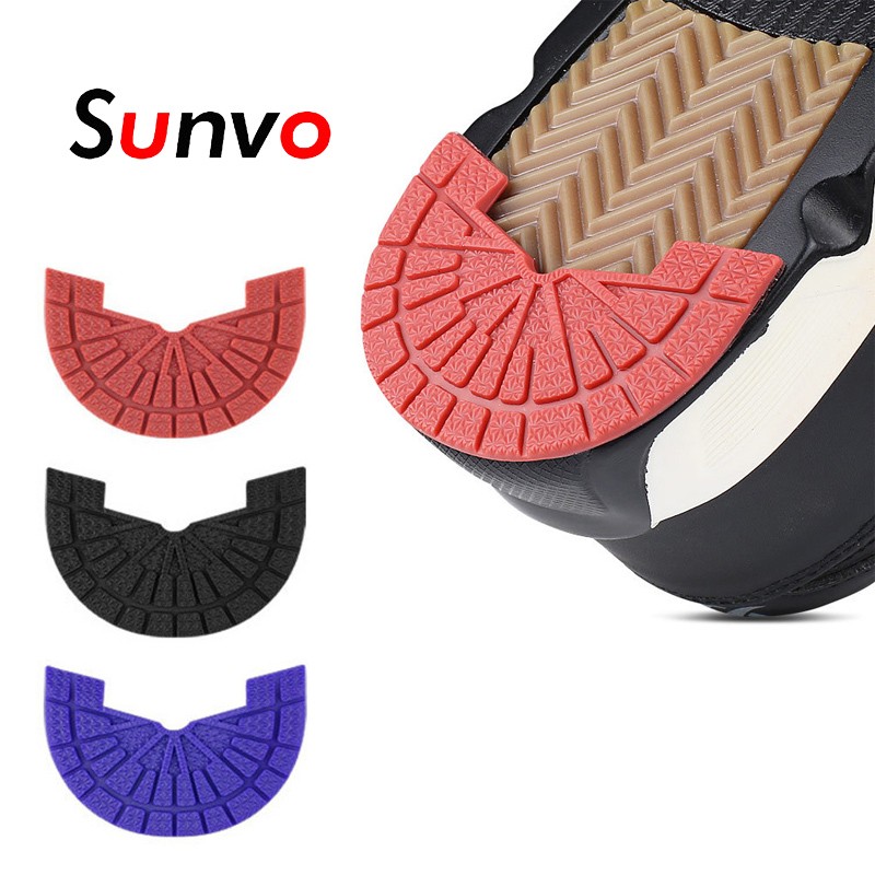 Sunvo Heel Sole Protector For Sneakers Outsoles Self-adhesive Sticker Rubber Repair Insole Shoe Care Protect Accessories